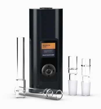 Arizer Solo 3 Portable Vaporizer, Colour Display, Programmable Temps, USB-C, Use While Charging, 3-Hour Battery Life - Nicotine Free