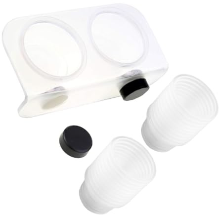 QUXVUIS Comode Tazze per l'alimentazione dei rettili: Facili da Pulire e da Pulire per Tutti i rettili. Ampia Applicazione. Tazza Magnetica per l'alimentazione dei