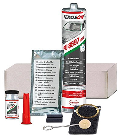 KIT MASTICE SIGILLANTE PER VETRI CRISTALLI AUTO TEROSON TEROSTAT PU 8597 HMLC