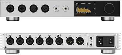 LEAUDIO Topping A900 Amplificateur de casque ultra-phare Une gamme complète de sorties casque avec télécommande