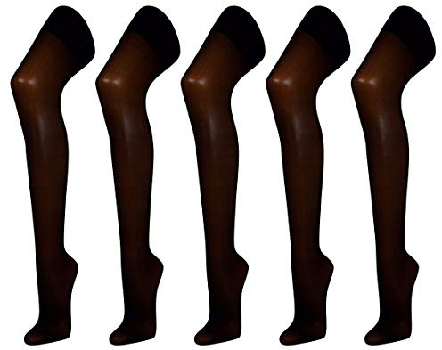 Disée Stützstrumpfhose für Damen - Semi blickdichte Strumpfhose mit Kompression in unterschiedlichen Farben - 40 DEN - 1 Paar, Size:52-54, Farben:black