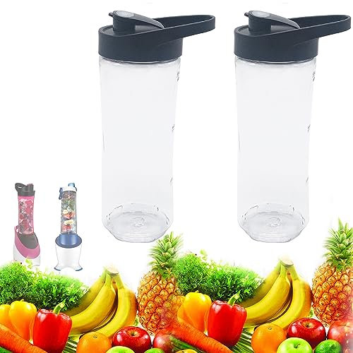 20oz Blender Cup, Brev-Ille Blender Bottles Only, Smoothie Bottle,Blend Active Spare Bottle Blender Smoothie Bottle Cup Replacement,Compatible with Oster Blstpb Blstp2 Models Blender