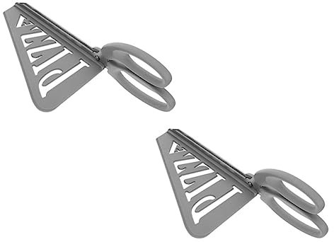 CIYODO 2 Piezas tijeras para pizza levantador de pizza tijeras de cocina de servicio pesado kitchen gadgets panelas cozinha cortador de pizza de acero inoxidable tijera multifuncional