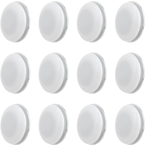 12 PCS Shower Curtain Weights, Magnetic Shower Curtain Weights, Shower Curtain Magnets, Prevent Curtain Liner from Blowing Around, Curtain Weights Heavy Outdoor for Drapery, Flag, Tablecloth