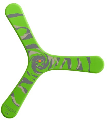 HABA Terra Kids Boomerang – Dreiflügler aus Hartschaum mit Wurfanleitung, für Anfänger geeignet, Gute Flugeigenschaften, für Kinder ab 6 Jahren– 2011894001
