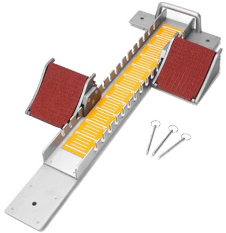 Track and Field Sprint Starting Block, Adjustable Height, for Professional Competitions and Fitness Training