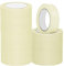 NORTHERN BROTHERS Masking Tape for Painting 25mm Indoor Decorators Decorating Tape Beige Adhesive Crafts Painters Tapes 12 Rolls (25mm x 20M)