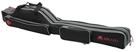 Rutentasche 2/3 Fächern Rutenfutteral Angeltasche viele Varianten! 1,0-1,6m (140cm / 2 Fächer/UWD-0420B2-140)