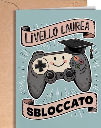 Biglietto Laurea - Biglietto Auguri Laurea Uomo o Donna Originali - Bigliettini Auguri Diploma Maturità - Regali per la Laurea Donna - Biglietto Congratulazioni Esame Di - Livello Laurea - EU 73