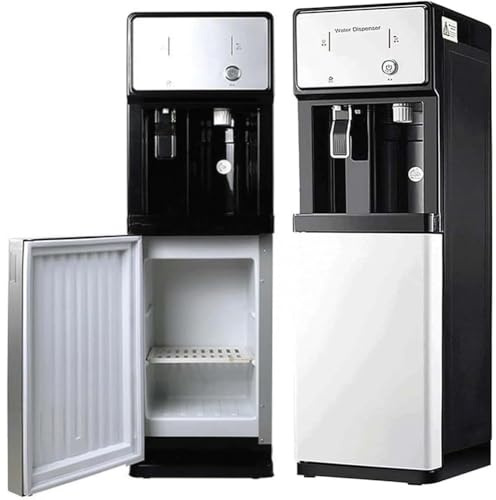Distributore di acqua fresca, unità indipendente alimentata dalla rete elettrica, doppia funzione ghiaccio e acqua calda per un'idratazione istantanea, ideale per uso domestico, in ufficio e commercia