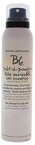 Bumble and bumble. Prêt-à-powder Très Invisible Volumizing Dry Shampoo | Lightly Volumizing, UV Protective + Absorbs Oil | Style Extender | For Fine to Medium Wavy, Straight Hair Types, 3.1 Ounce