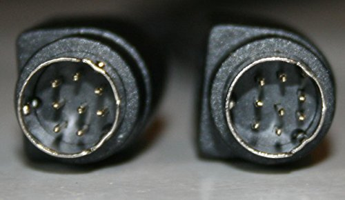 Kray Cables Subwoofer Replacement Din 8 Pin Cable 15 ft Mini Din JVC Compatible