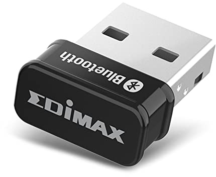 Edimax Bluetooth Adapter for PC, BT 5.0 EDR Nano USB Dongle, Fast Transfer, Bluetooth Headphones Headset Speakers Keyboard Mouse, Win 10/11 Plug-n-Play, Linux/Mint 21 Plug-n-Play, BT-8500
