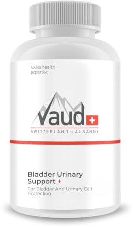 VAUD® Cranberry Kapseln | D-Mannose für Blasenentzündung | 60 Kapseln | Hergestellt in der Schweiz | Hochdosiert mit Vitamin C für Männer und Frauen | Cranberries | D Mannose Kapseln