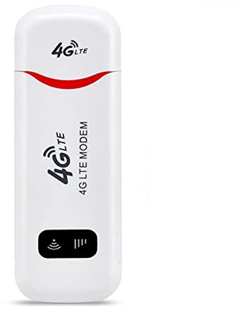 Pqahffowr 4G LTE-router trådlös USB Dongel mobilt bredband 150 Mbps Modem Stick Sim Card USB WiFi-adapter Trådlöst nätverkskort