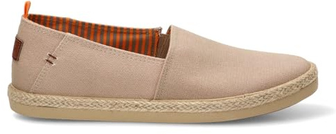 Etika Alpargatas para Hombre, Esparteñas Valencianas de Lona Veraniegas, Zapatos Slip On con Suela Yute, 82050