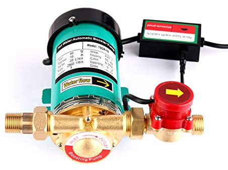 SHYLIYU 230V 90W Druckerhöhungspumpe Wasserpumpe Hauswasserwerk Automatisch/manuell Haushalt Booster Pumpe Heizungspumpe für Haus und Garten Wasserdruck 20L/min