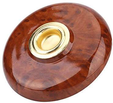 Cello Matte, Kunststoff + Metall Cello Anti Rutsch Pad für Cello End Pin Halter Cello Praxis Bodenschutz Zubehör(Braun)
