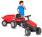 JAMARA 460825 - Trettraktor Strong Bull mit Anhänger - Kippschutz, Antrieb durch Treten der Pedale, leichtgängiges Lenkradsystem, verstellbarer Sitz, Hupe, Maximalgewicht 60 KG