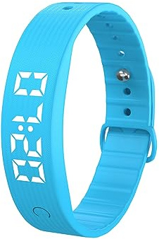 Sida-Earcy Fitness Tracker Watch Pedometer Watch with Steps Calories Sleep Tracker for Man Women (Blue)