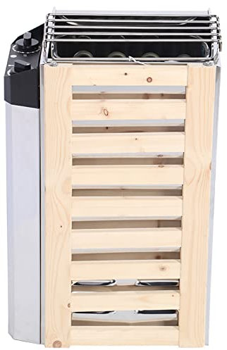 Brrnoo Riscaldatore per sauna in acciaio inossidabile 3KW costruzione interna sauna riscaldamento funzionamento a secco attrezzatura per il bagno