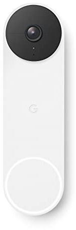 Google Nest Video Doorbell Battery Powered White