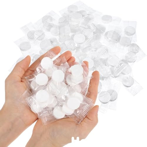 Sibba Komprimierte Handtücher 50x Einweghandtücher Tabletten für Reisen Papierhandtücher Gesichtstücher Servietten Camping Handtücher Waschlappen Körper Badetücher Expandiert Wasser Camping Outdoor