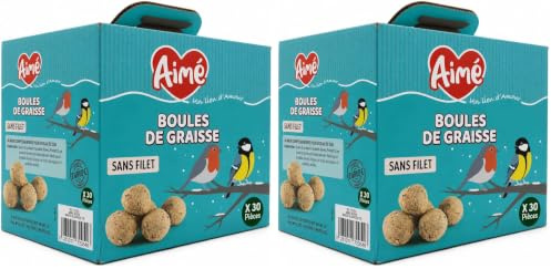 Aime Eco Box Lot de 60 Boules de Graisse