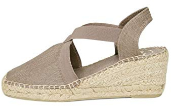 Toni Pons TER - Vegan Wedge Espadrille for Women Made of Cotton.