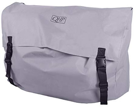 QHP Packsack Stallsack Stallpacksack Deckensack Deckentasche Stalltasche Navy ARBO-INOX® (Grau)