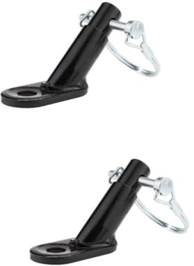 BESPORTBLE 2stücke Convenient Bike Trailer Hitch Universelle Kupplung Für Fahrradanhänger Installieren Robust Und Langlebig Für Transport Von Kindern Und Haustieren