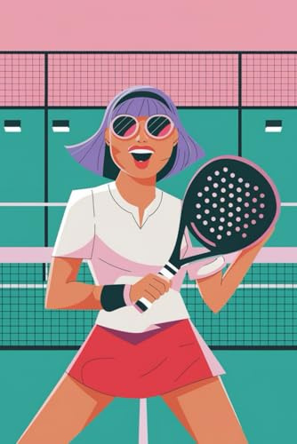 Padel Girl Notebook: Padel Tennis Gifts for Women