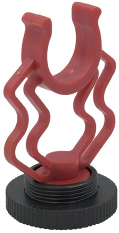 Soporte antivibración para micrófono, soporte antivibración para micrófono de cámara, soporte de micrófono para videoblogs, transmisión en, videoconferencias, entrevistas