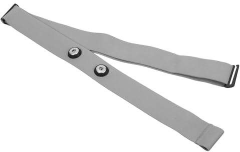 Veemoon Banda Pectoral Deportiva Ajustable con Sensor de Cardíaca Correa Elástica Transpirable para Monitor de Pecho para Correr y Ciclismo Compatible para Actividades