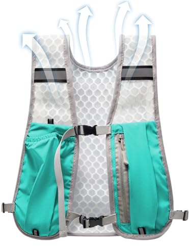 Cinturón Impermeable para Correr, para Botella de Agua, riñonera Deportiva para Hombres y Mujeres, riñonera, Entrenamiento de hidratación, Soporte para teléfono para Correr, Bolsas para cinturón