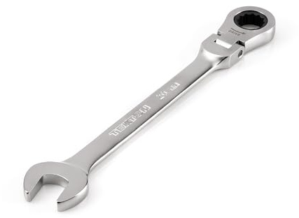 TEKTON 20 mm Flex Head 12-Point Ratcheting Combination Wrench | WRC26420