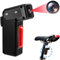 Pudet Luo Camera Sport, 1080P HD & 120° Grand Angle Camera Moto, Batterie Haute Capacité de 3500mAh Action Cam, Feu Arrière étanche IPX-3 et 3 Modes de Feux Arrière pour Vélo/Moto