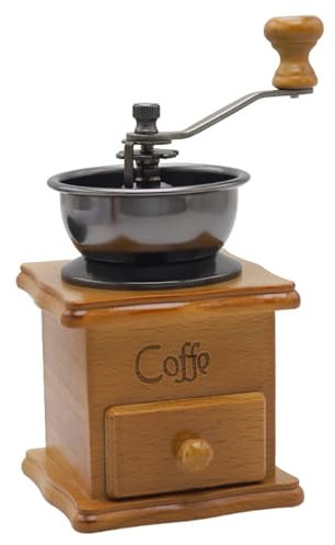 Kaffekvarn Retro kaffebönkvarn Handkaffekvarn Keramisk malningskärna Justerbar hemmakvarn