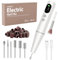 Nagelfräser für Gelnägel, Elektrische Nagelfeile, 20000 u/Min Fräser Nägel Maniküre und Pediküre Set Elektrisch, Professionell Nail Drill für Semi Permanent, Acrylnägel, Nagelformen (Weiß)