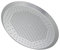 Cabilock 1 Stück Pizzablech Pizzapfanne Tabletts Pizzastein Toaster Ofenblech Platten Teller Schneidebrett Rund Backschalen Netz Käsebrett Bretter Gitter Stahlpfanne Kreis Gestell Silver