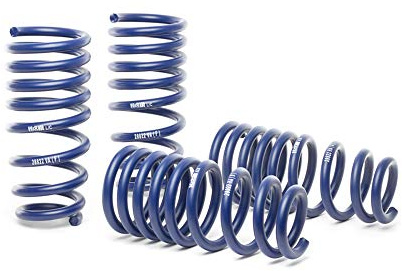 H&R Lowering Springs compatible with Cupra Ateca/Formentor & Skoda Karoq & Volkswagen T-Roc - 4WD & Volkswagen T-Roc Cabrio 2WD - FA30-40/RA30-40mm