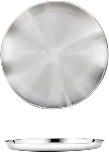 MORGUNMVON silberne dekoschalen, Tablett Silber rund (10cm) Kerzenschale, Schlüssel, SüÃŸigkeiten, Butter und kleine Gegenstände usw.