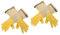 GALPADA 2 Paar Gartenschutzhandschuhe Handschuhe zum schneiden von Rosen Unkrautjäthandschuhe Gartenarbeit gartenhandschuhe für Kinder verschleißfeste Arbeitshandschuhe Outdoor-Handschuhe