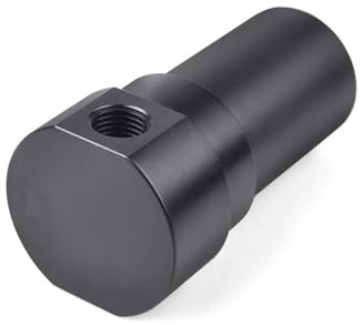 Filtro separador de agua y aceite de trampa de agua for sistema de suspensión neumática Compatible con piezas de sintonización de amortiguadores de vehículos(Silver)