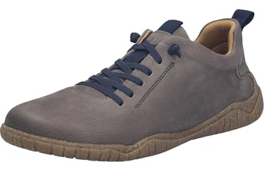 Josef Seibel Wallace 04 - Zapatos de negocios para hombre, ancho G (normal), plantilla intercambiable, asfalto, 42 EU