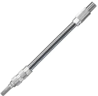 Flexibel Power Bit Drill Extension Universal Metall Flexibel Axel Förlängning Slangborr Elektrisk Skruvmejsel Godkänd Huvudstång Verktyg (300 mm)