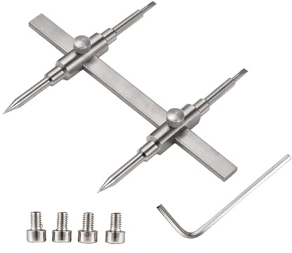Andoer Chiave Di Riparazione Obiettivo Della Macchina Fotografica Chiave A Chiave Per Lenti In Acciaio Inossidabile A Doppia Punta Set Di Strumenti Aperti Chiave Di Manutenzione Smontare