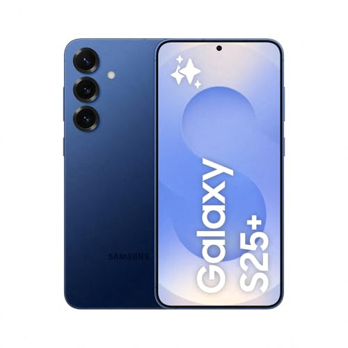 Samsung Galaxy S25+ AI Smartphone, Galaxy AI, 12GB Memory, 256GB Storage, 50MP Camera, Navy, 3 Year Manufacturer Extended Warranty (UK Version)