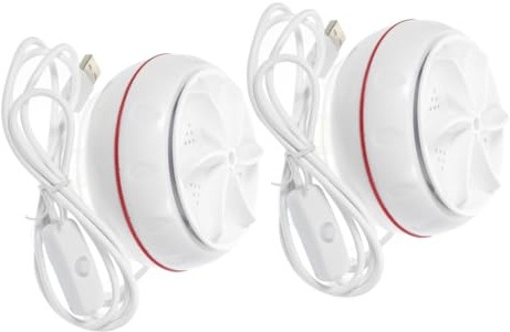 SHINEOFI 2piezas Minilavadora Portátil Pequeña Lavadora Calcetines Dormitorio Lavadora Viaje