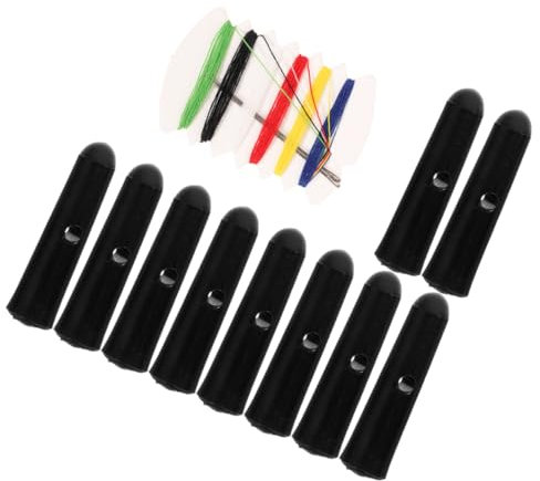 SUPVOX 10 Piezas De Cuentas Para Paraguas Repuestos De Hueso Para Paraguas Plegables Accesorios De Reparación De Tamaño 2.70X0.70Cm